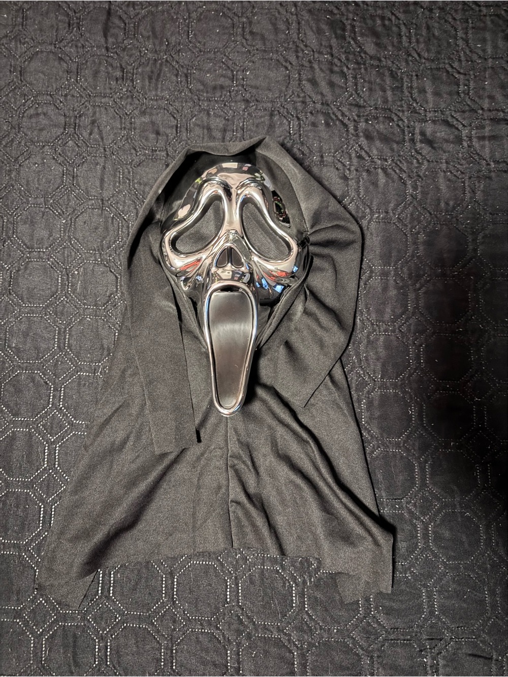 Ghost Face Silver Mask